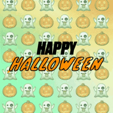 Woooo GIF - Happy Halloween Emojis Greeting GIFs