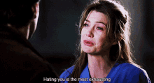 Greys Anatomy Meredith Grey GIF - Greys Anatomy Meredith Grey Hating You Is The Most Exhausting GIFs
