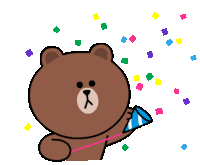 Congrats Happy Sticker - Congrats Happy Brown Stickers