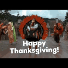 Happy Thanksgiving Turkey GIF - Happy Thanksgiving Turkey Addams GIFs