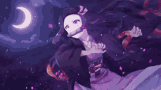 Nezuko GIF  Nezuko  Discover  Share GIFs  Anime Slayer anime Demon