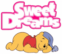 disney pooh sweet dreams cute winnie the pooh