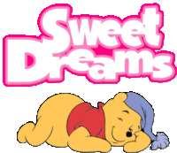 Disney Pooh Sticker - Disney Pooh Sweet Dreams Stickers