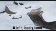 sid the sloth sid sloth ice age lonely