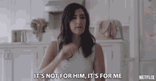 Its Not For Him Its For Me GIF - Its Not For Him Its For Me Darcy Carden GIFs