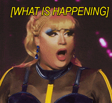 What Is Happening Megami GIF - What Is Happening Megami Rupaul’s Drag Race GIFs