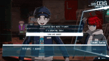 a screenshot of a video game that says day 035