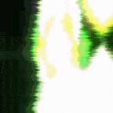 a green and white background with a white border