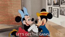 Let'S Get The Gang Mickey Mouse GIF - Let'S Get The Gang Mickey Mouse Minnie Mouse GIFs