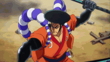 Oden Concentrated GIF - Oden Concentrated One Piece GIFs