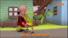 Mein Ja Raha Hu Motu GIF - Mein Ja Raha Hu Motu Patlu GIFs