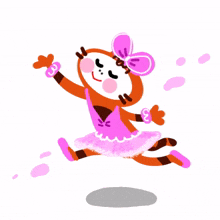 brown cat ballet ballerina dancing