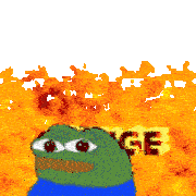 Cringe Pepe The Frog Sticker