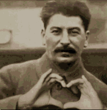 Stalin Stalin Greets GIF - Stalin Stalin Greets Stalin Heart GIFs