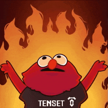 Tenset 10set GIF - Tenset 10set Elmo GIFs