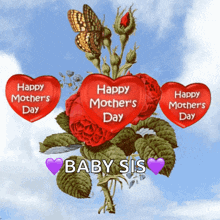 Happy Mothers Day Mothers Day Roses GIF