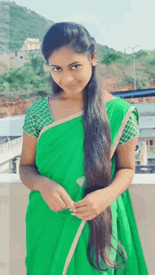 long hair loose silky tamil indian