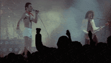 We Are The Champions Queen GIF - We Are The Champions Queen Freddie Mercury GIFs