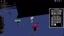 a screenshot of a video game with a character named susie standing next to another character