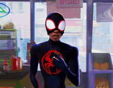 spiderverse spot bread miles morales stealing