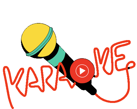 Karaoke Sing Sticker - Karaoke Sing Music Stickers