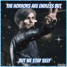Leon S Kennedy The Horrors Are Endless GIF - Leon S Kennedy The Horrors Are Endless We Stay Silly GIFs