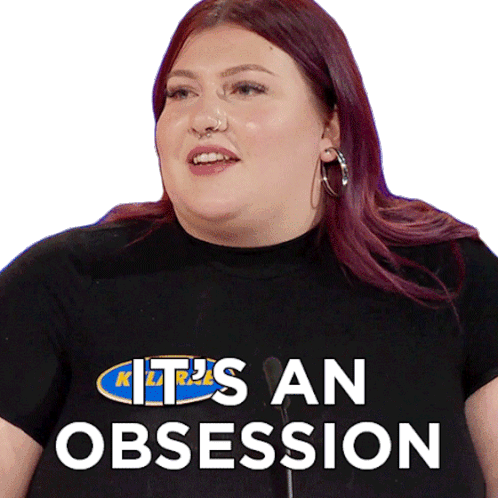 Its An Obsession Kylarae Sticker - Its An Obsession Kylarae Family Feud Canada Stickers