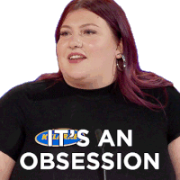 Its An Obsession Kylarae Sticker - Its An Obsession Kylarae Family Feud Canada Stickers