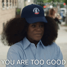 You Are Too Good Angie Wilson GIF - You Are Too Good Angie Wilson Harlem GIFs