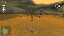 a screenshot of a video game shows a score of 1/10