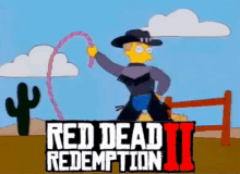 Red Dead Redemption2 Smithers GIF - Red Dead Redemption2 Smithers The Simpsons GIFs