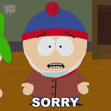 Sorry Stan Marsh GIF - Sorry Stan Marsh South Park GIFs