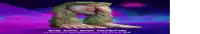 a pixelated image of a man with a beard and a green hat .