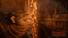 Fire Breath Red Dragon GIF - Fire Breath Red Dragon Dungeons And Dragons Honor Among Thieves GIFs