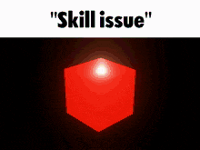 Skill Issue Cube Rotating GIF - Skill Issue Cube Rotating Cube Rotate GIFs