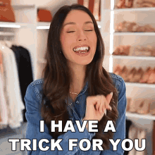 I Have A Trick For You Shea Whitney GIF - I Have A Trick For You Shea Whitney I Can Give You A Tip GIFs