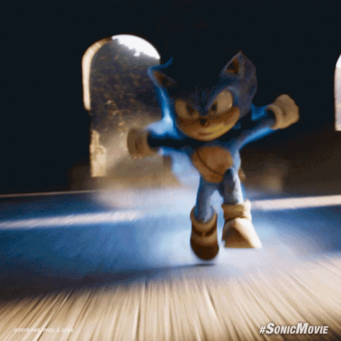 Sonic Running GIF - Sonic Running Oh Yeah - Discover & Share GIFs