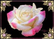 Rose Sparkle GIF - Rose Sparkle Glittery GIFs