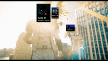 a screenshot of a video game with the name aimz on the top left