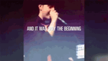 It Was Only The Beginning Travelling GIF - It Was Only The Beginning Travelling Tour GIFs