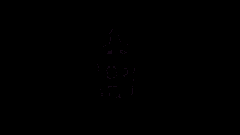a purple and white silhouette of a person with a black background