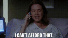 Greys Anatomy April Kepner GIF - Greys Anatomy April Kepner I Cant Afford That GIFs