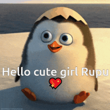 Rupu Cute Girl GIF - Rupu Cute Girl Penguin Rupu GIFs