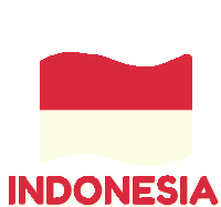 Indonesia Flag Sticker - Indonesia Flag Country Stickers