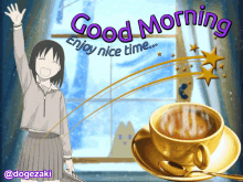 Good Morning Good Morning Gif GIF - Good Morning Good Morning Gif Azumanga GIFs