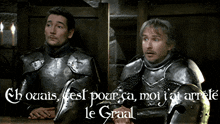Kaamelott Perceval GIF - Kaamelott Perceval Le Graal J'Ai Arreté GIFs