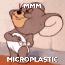 Microplastics Tom And Jerry GIF - Microplastics Tom And Jerry Yummy GIFs