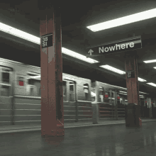 To Nowhere GIF - Subway Subwaystation Nowhere GIFs