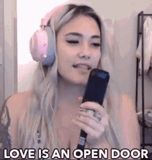 love is an open door fridge meme