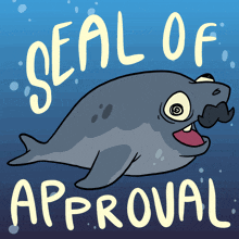 Seal Seal Of Approval GIF - Seal Seal Of Approval Fishballerz GIFs